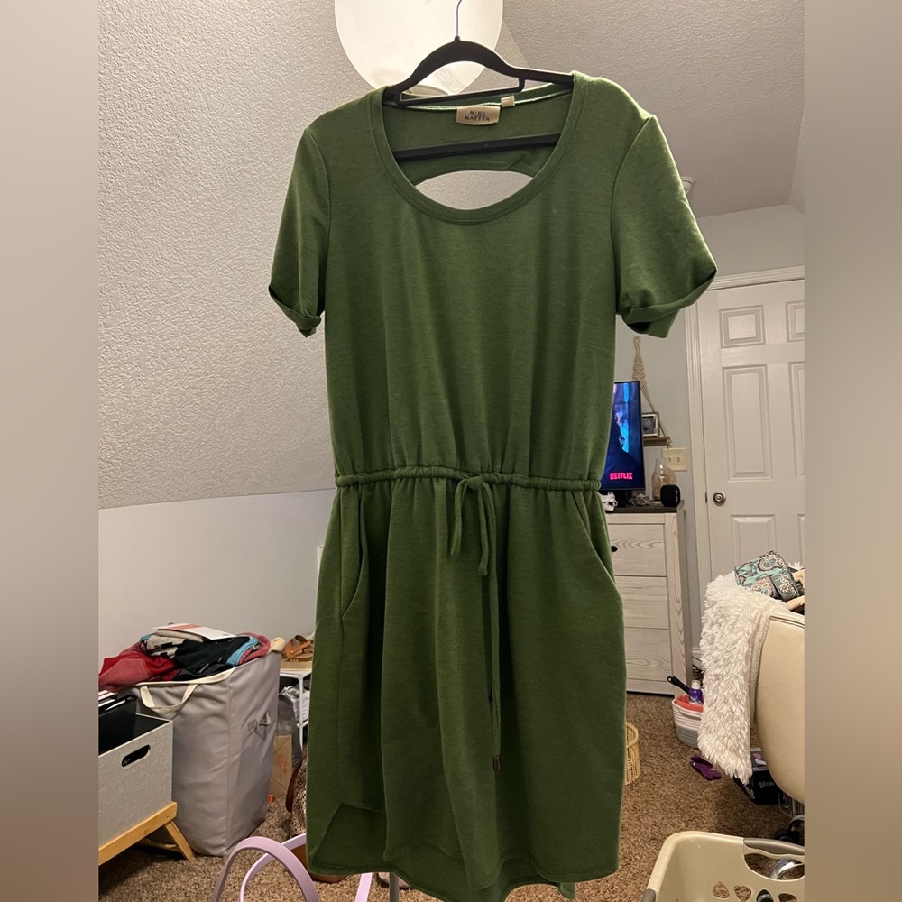 Cute green dress